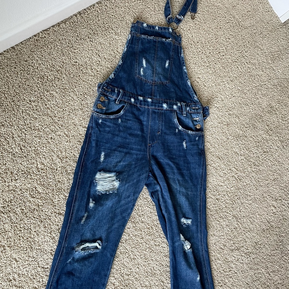 Denim jumpsuit jeans